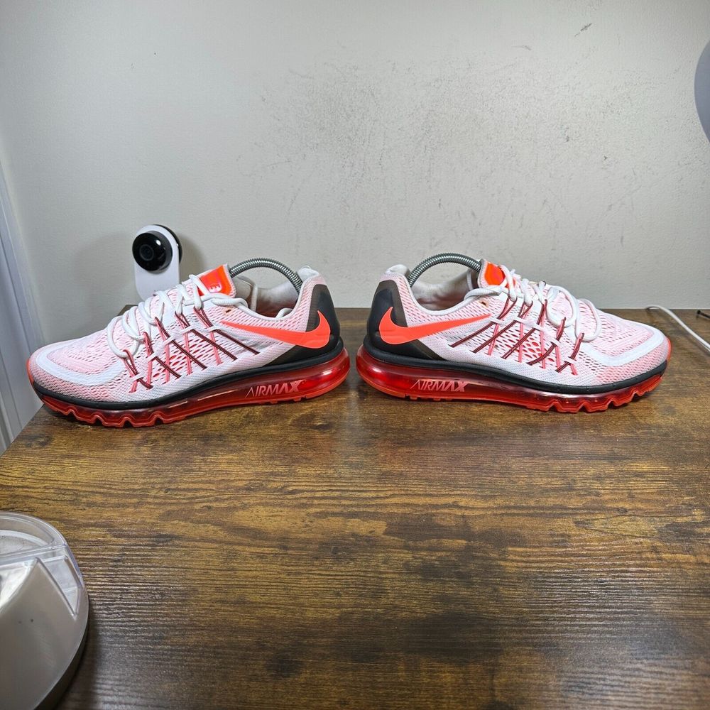 Nike Infrared Bright Crimson 698902-106 Shoes Sneakers Men's Size 10 - Picture 4 of 8